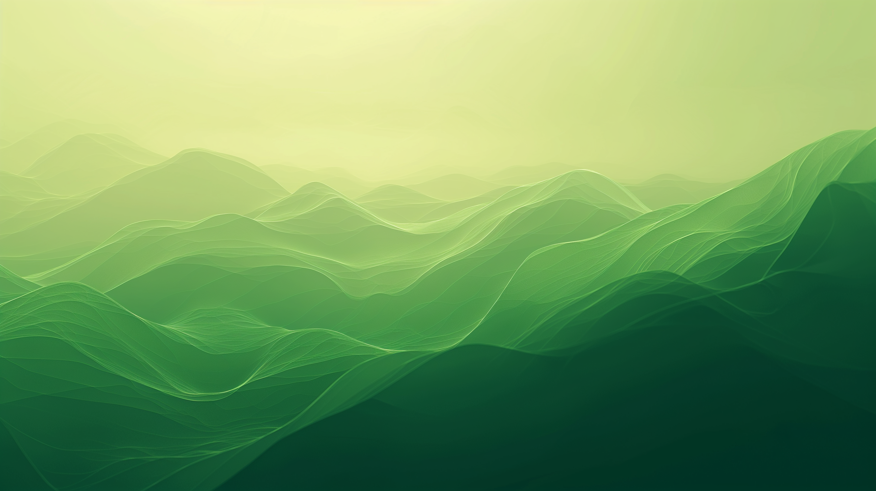 Abstract green hero background